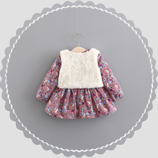Title 5, Girls skirt suit plus velvet for baby and toddler