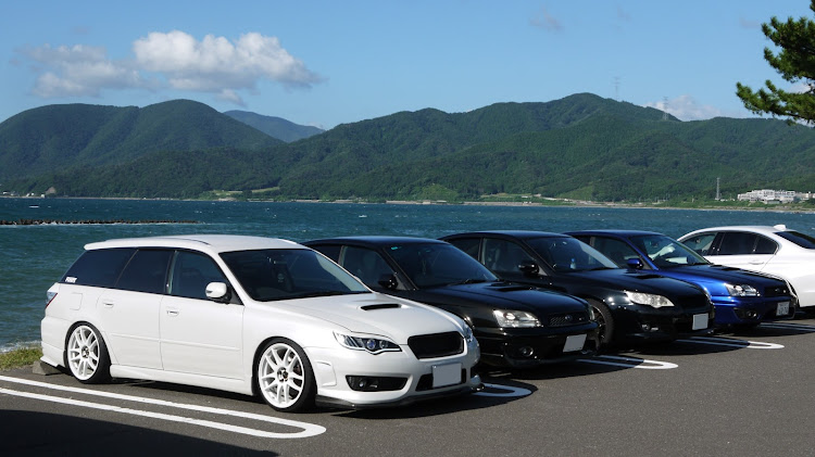 レガシィツーリングワゴンのレガシィ BE BL BP・イツメン・ツーリング・福井県敦賀市・いつもイイね＆コメントありがとうございます😆に関するカスタム事例の投稿画像5枚目