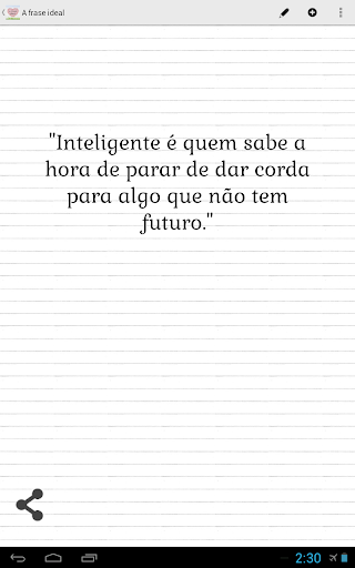 A Frase Ideal