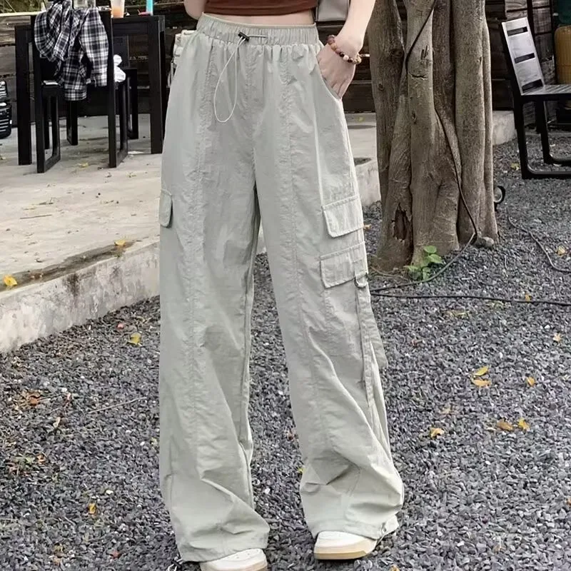 Overoles de mujer de cintura alta con cordón, pantalones tobilleros ajustados y adelgazantes, para un look elegante y cómodo.