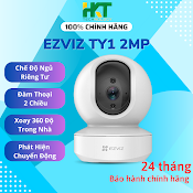 Camera Ip Wifi Trong Nhà Ezviz Ty1 2Mp Quay Quét 360 Độ, Đàm Thoại 2 Chiều - Hàng Chính Hãng