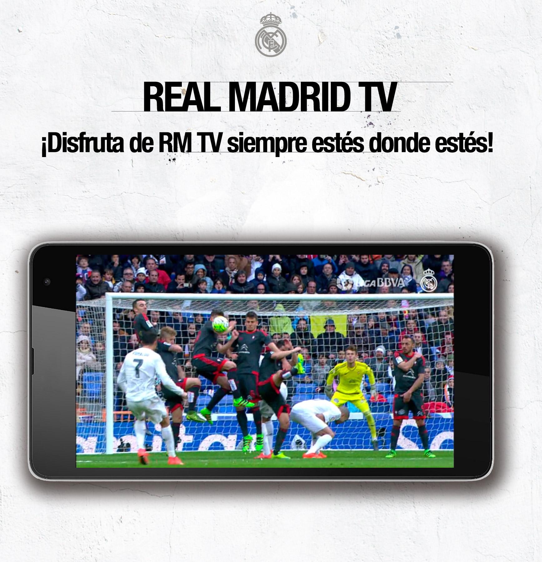 Android application Real Madrid App screenshort