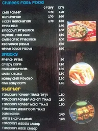 Punjabi Rasoi menu 1