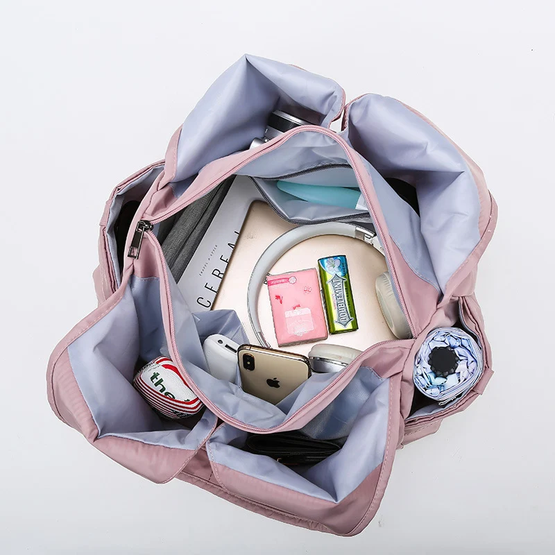Grand Sac de Voyage Sport Yoga Gym Grande Capacité Idéal pour Voyages et Activités Sac spacieux pour vêtements et accessoires Confortable et pratique