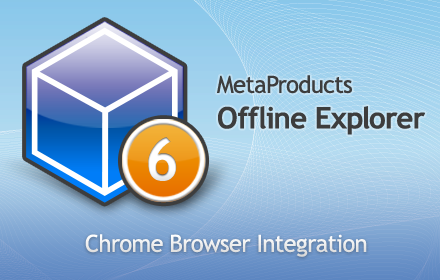 MetaProducts Offline Explorer integration small promo image