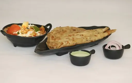 Lachha Paratha Thali