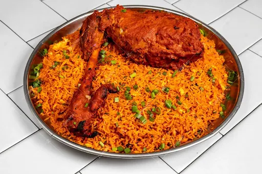 Mutton Raan Tandoori With Schezwan Rice (16 To 20 Pieces)