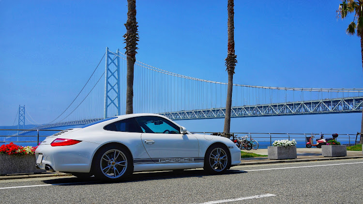 911 クーペのポルシェ・997・明石海峡大橋・2018ベストショット・千葉フォルニアに関するカスタム事例の投稿画像1枚目