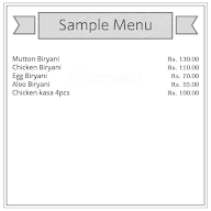 Arzoo Biryani menu 1