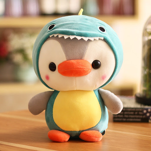 Title 1, Online Influencer Cute Penguin Doll Plush Toys,...