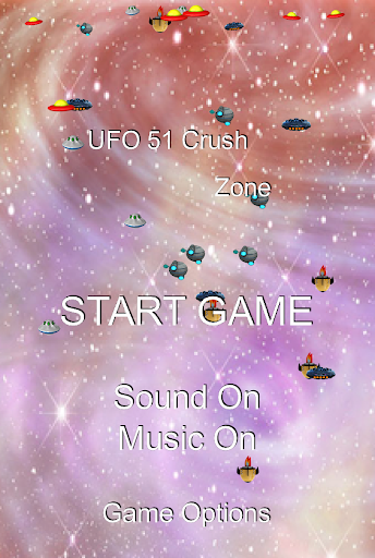 Alien UFO Spaceship Game Crush