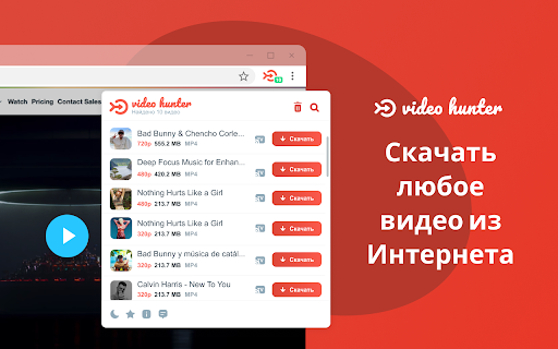 Video Hunter Downloader - Скачать видео