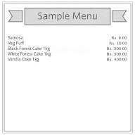 Harish Bakery & Restaurant menu 1