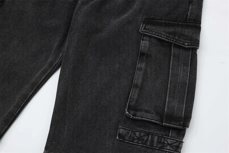 Muške i Ženske Cargo Farmerke Loose Straight Udobne i Moderne Pantalone za Svaki Dan Izdržljiv Materijal Dostupne u Različitim Veličinama