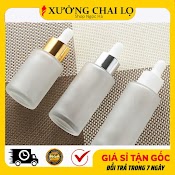 Lọ Chiết Serum Siêu Rẻ [20Ml, 30Ml, 50Ml] Lọ Chiết Tinh Dầu Thủy Tinh Vai Ngang Đựng Serum, Phụ Kiện Du Lịch