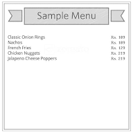 Tandoori Pizza menu 1