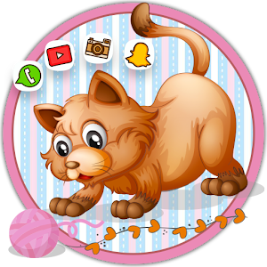 Download Cute Cat Cartoon Theme For PC Windows and Mac