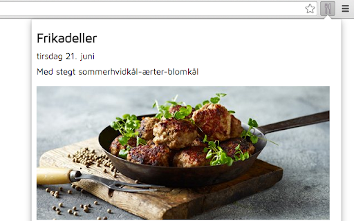 Bonnier DK kantinemenu