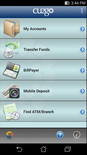 CU2GO Mobile Banking App