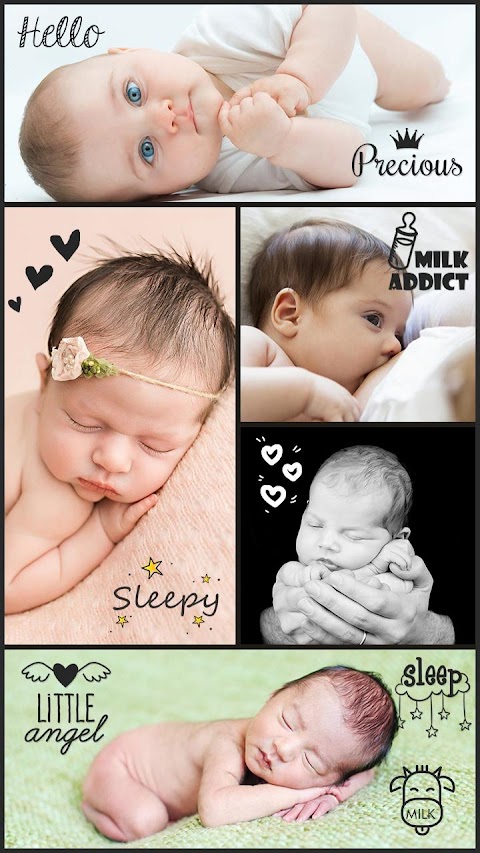 Baby Pics & Collage Editorのおすすめ画像5