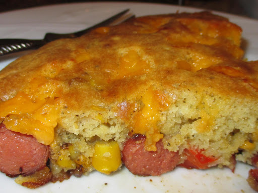 Skillet Hot Dog Casserole