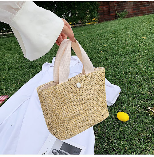 Title 1, Seaside Summer Beach Vacation Hand-Woven Straw ...