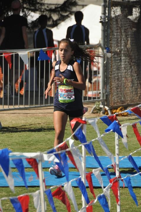 Mt. SAC Cross Country Invitational - Photos - Alize Hartke (1st) Race 12  DSC_8035 - Mt SAC XC Invitational 2014