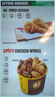 Burger King menu 3