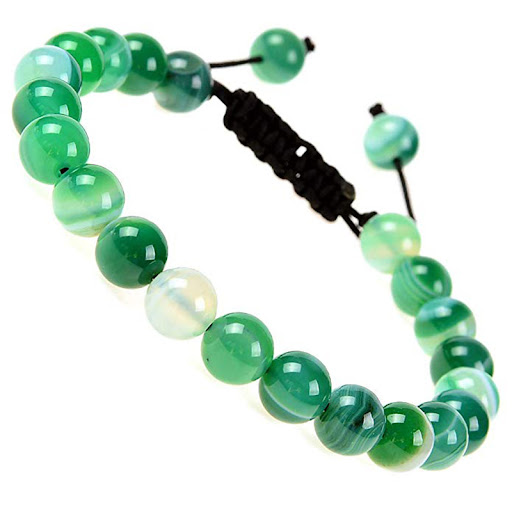Title 1, Fashion Personality Natural Stone Adjustable Br...