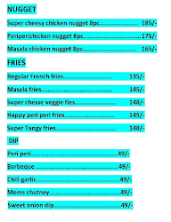 Shake A Meal menu 5