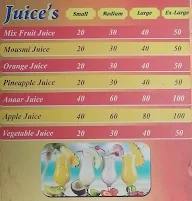 Uttam Juice & Shake Corner menu 1