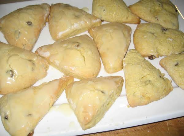 Orange Scones with Golden Raisins image