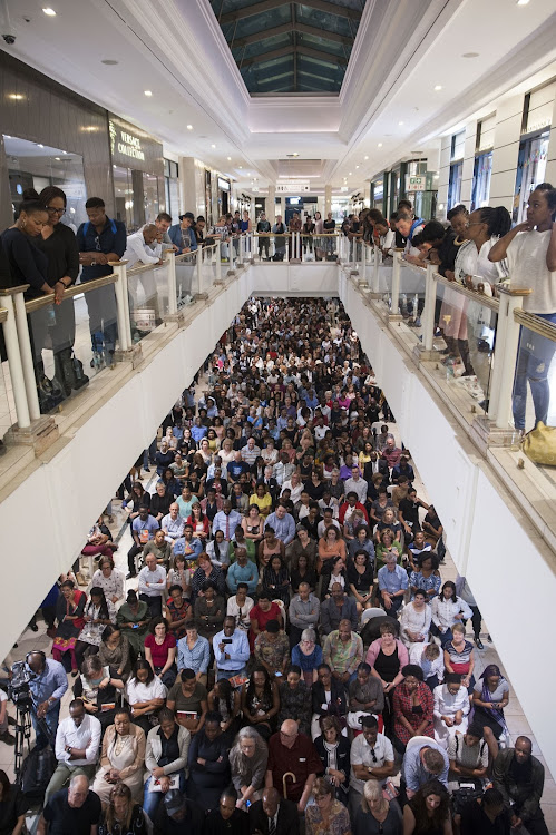 About 600 people turned up to hear Tlhabi discuss her controversial book about the life of President Jacob Zuma’s rape accuser Fezekile Kuzwayo.