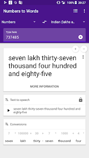 Numbers to Words converter v0.9.1 APK + Mod [Much Money] for Android
