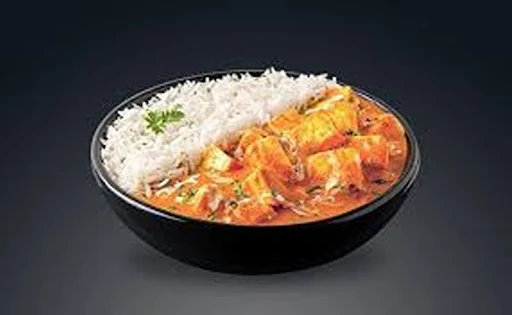 Mutter Paneer Rice Bowl