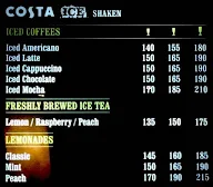 Costa Coffee menu 2