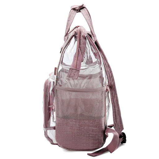 Title 6, Transparent jelly backpack perfect for school, ...