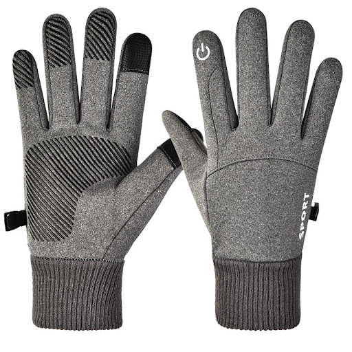 Title 1, Mens Cycling Touchscreen Fleece Driving Gloves...