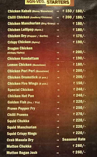 Golden Delightz menu 5