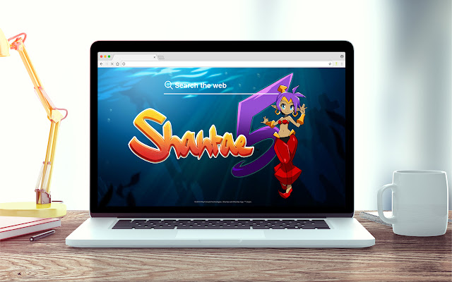 Shantae 5 New Tab Theme