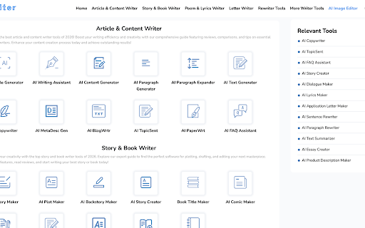 AI Write – Free AI Writer & Content Tools screenshot 1