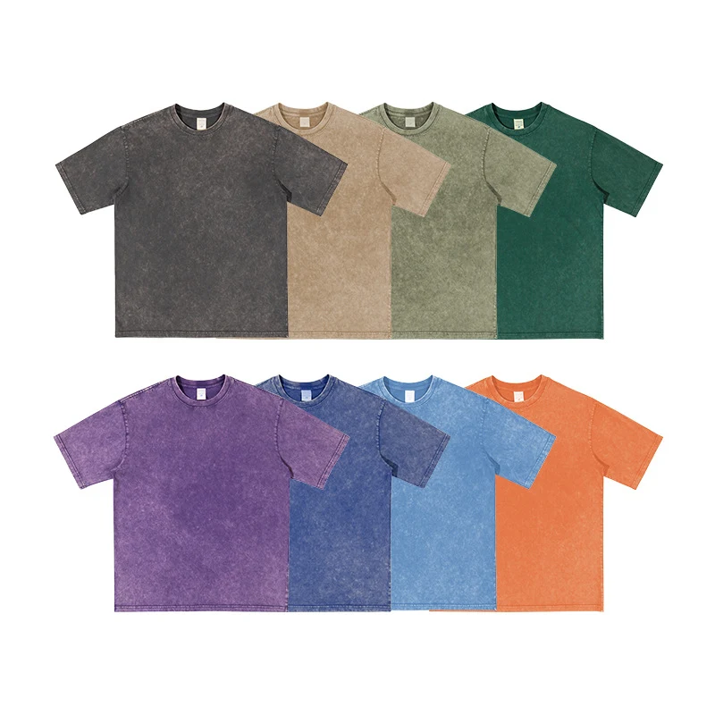 American Retro Washed T-shirt Short Sleeve Experience casual comfort with a vintage vibe. Perfect for everyday wear, sof