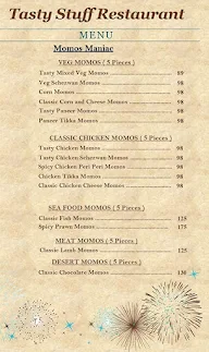 Tasty Stuff menu 3