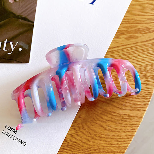 Title 8, Large Keel Barrette Shark Clip for Thick Hair S...
