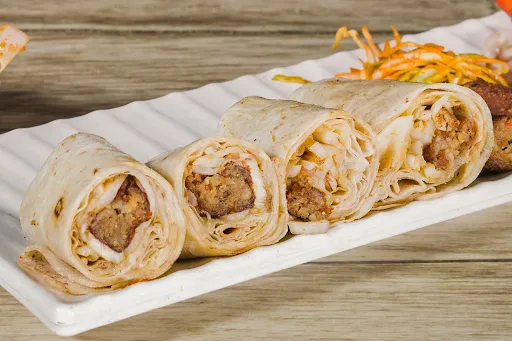 Veg Seekh Kabab Roll