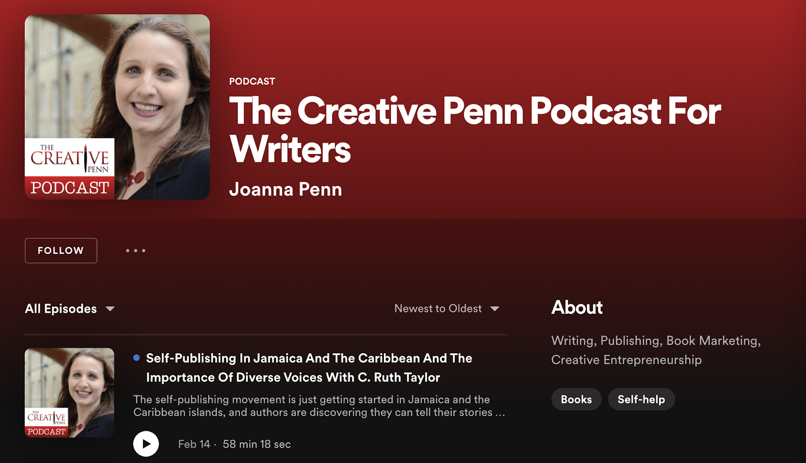 best podcasts on creative writing