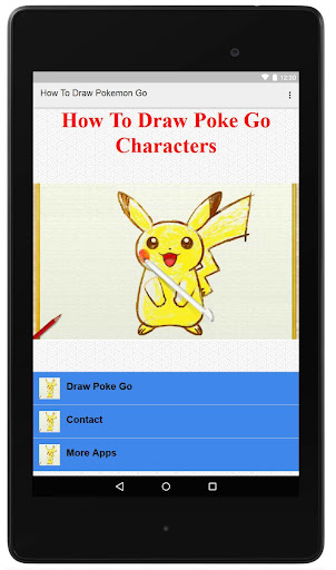 How To Draw Poke GO