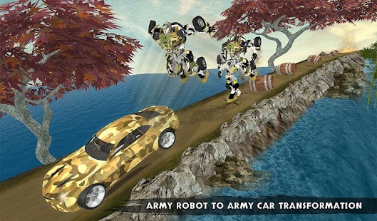 US Army Robot Transport Truck Driving Games Screenshot