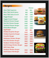 Burger Xpress menu 1