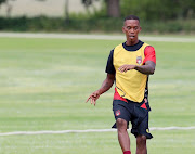 Vuyo Mere during a TS Galaxy training session at Heron Bridge Sports Complex in Johannesburg on the February 10 2022. 